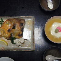 割烹 やました - ぐじの塩焼きと蕪蒸し