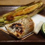 とく山 - えぼ鯛とヤングコーン焼き