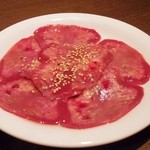 元氣七輪焼肉 牛繁 - 牛タン　