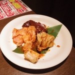 元氣七輪焼肉 牛繁 - ホルモン盛り合わせ　
