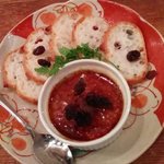 wine no Ruisuke - フォアグラとレバーのブリュレ　600円