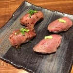 炭火焼肉すみいち - 黒毛和牛握り