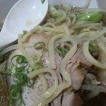 麺やOK - にぼっしー(麺は太麺)