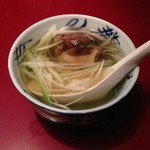 牛たんの一仙 - テールスープ