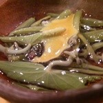 きくち - (6/12)じゅんさいの酢味噌和え