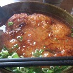 大地のうどん - 自家製巨大丸天