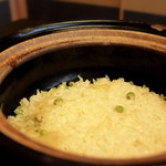 しのはら - 《2015年6月》新生姜とエンドウご飯