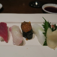 XEX ATAGO GREEN HILLS / tempura & sushi An - 鮨5貫