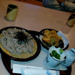 Shojoji - 蕎麦と海老のかき揚げ