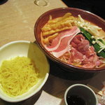 和食さと 金町店 - ピリ辛ちゃんこ鍋