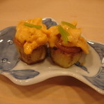 京味 - 海胆茄子田楽