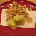 京味 - 鱧と蚕豆のてんぷら