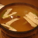 京味 - 早松で鱧しゃぶ