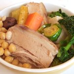 メゾン ドゥ アッシュ - (08/3ランチ肉料理)皮付き豚と牛スネのポテ