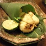 山形 - 河豚の白子焼き