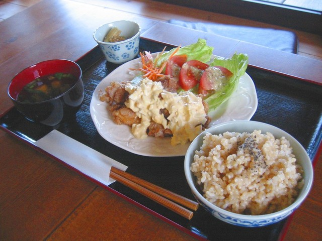 玄米ランチ By もへじ 今帰仁 ナキジン 今帰仁村 カフェ 食べログ
