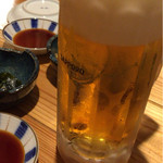 田舎家 - お約束の「とりあえず生」