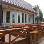 ツキサップじんぎすかんクラブ - やっぱり外がいいですね。