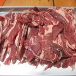 ツキサップじんぎすかんクラブ - お肉です。3人前です。