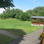 ツキサップじんぎすかんクラブ - 席から見えるお外です。