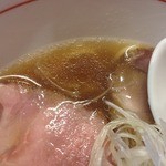 麺処 鶏谷 - 鶏そば(750円)スープ