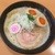 吉風  - 料理写真:吉風  煮干白湯ラーメン 750円＋味玉100円