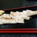 穴子料理と地酒 浅草 川井 - 穴子白焼き