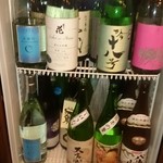 炙家風土 - お酒の冷蔵庫