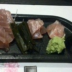 はす家 - 本日の昆布〆（さわら）￥800（税抜）