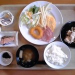 ホテルルートイン - 朝食バイキング【２０１５年６月撮影】
