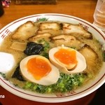 福来家 - 玉子を入れると華やかになりました。