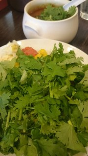 般゜若 PANNYA CAFE CURRY - 野菜パクチー増し