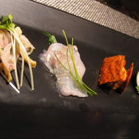 オッジ ダルマット 西麻布店 - 魚介の前菜。