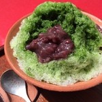 さるや - 氷室の氷　抹茶小豆
