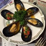 カサ・ベリヤ - ムール貝のカサベリヤ風（￥972）catorce de junio de 2015