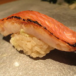 鮨龍尚 - 金目鯛炙り　銚子　　2015.06