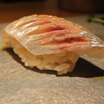 鮨龍尚 - 鯵　鹿児島　2015.06