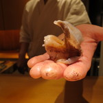 鮨龍尚 - とり貝　舞鶴　2015.06