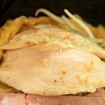 中華そば ムタヒロ - ②アハハ煮干特製つけそば（鶏ムネ肉）