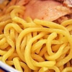 中華そば ムタヒロ - ②アハハ煮干特製つけそば（麺）