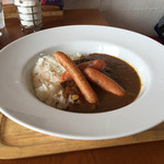 curry cafe SABURO - ★サブローカレー＝５８０円
⚫︎トッピング ソーセージ＝２２０円