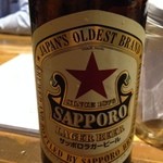 YAKITORI BAR GO - サッポロ赤星大瓶