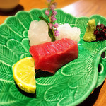 渋玄 - H27.6
      お造り
      マグロ美味しい