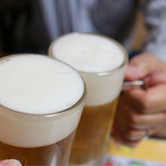 ajidokoronakamura - 生ビールでカンパ〜イ♪♪♪