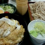 玉屋 - 『カツ丼セット』￥1100-