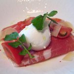 ファニエンテ - 生ハムと水牛のモッツァレラチーズ