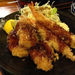 盛り合わせ（ヒレカツ3、エビフライ2）