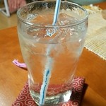 あとりえ ぶぅ - 自家製梅ジュース300円