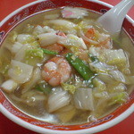 大門 - 201506エビそば￥760