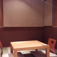 旬菜 甘の井 - 雰囲気ありますが個室ではないです